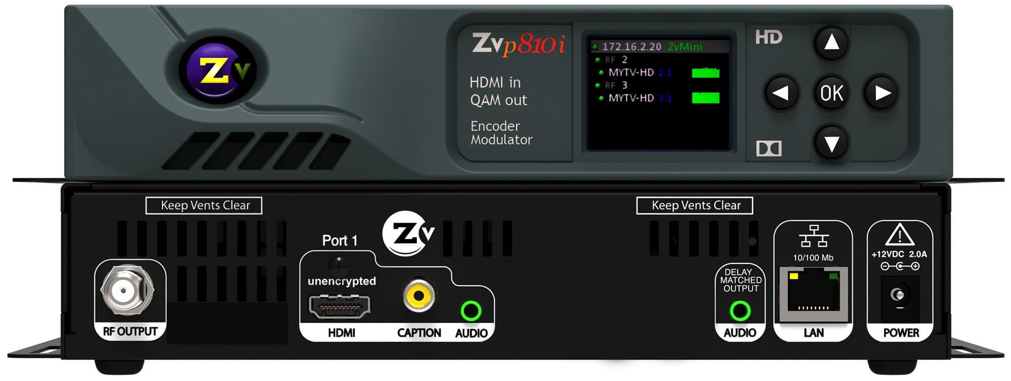 ZEEVEE ZVPRO-810 Codificador de Video HD entrada de Video HDMI